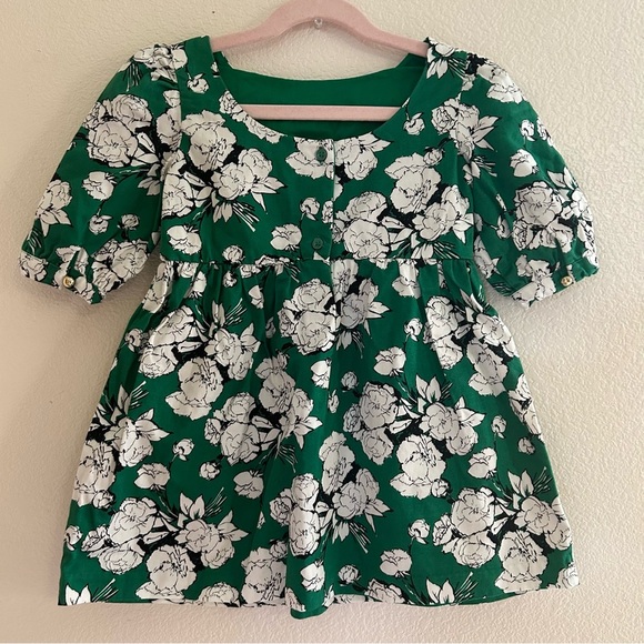 Janie and Jack | Floral Bow Dress - Picture 6 of 8